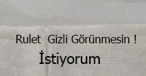 Gizli Rulet (Ücretsiz)